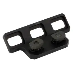 Arisaka 40 Degree M-LOK to M-LOK Offset Mount Adapter – Black Anodized, Fits M-LOK Rails - 1