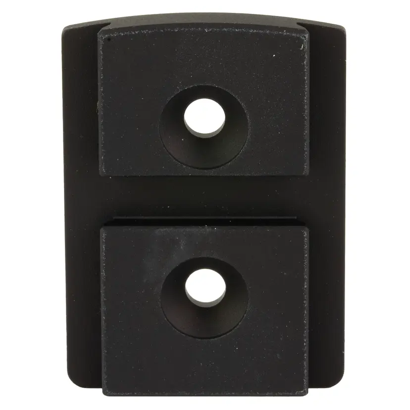 Arisaka Defense Offset Optic Plate for Holosun 509T HE509-RD, Standard Height, Anodized Black, Fits Arisaka Mount - 1