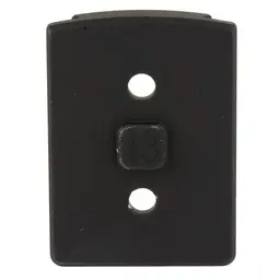 Arisaka Defense Offset Optic Plate for Holosun 509T HE509-RD, Standard Height, Anodized Black, Fits Arisaka Mount - 2