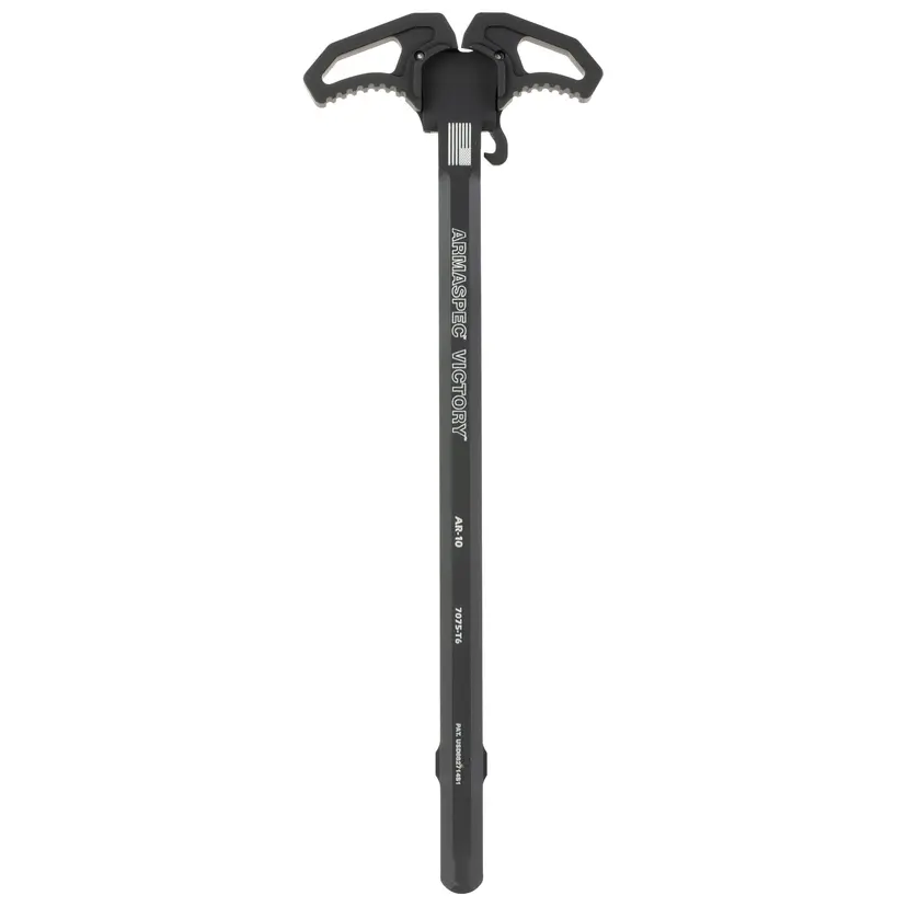 Armaspec Victory AR-10 Ambidextrous Charging Handle Black - 1