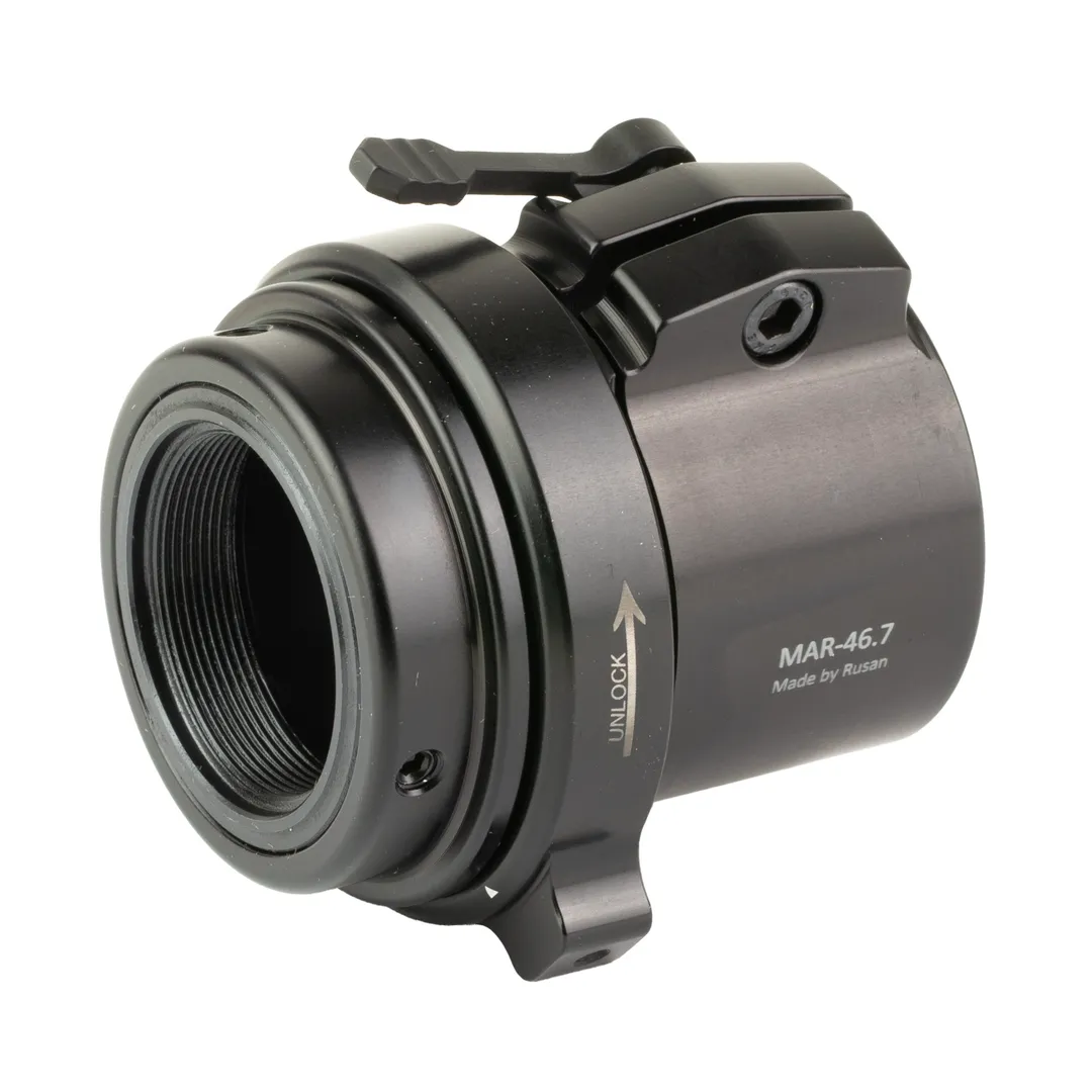 ATN TICO 40mm Scope Mounting System with 46.7mm Clamp – Matte Black Optical Accessory