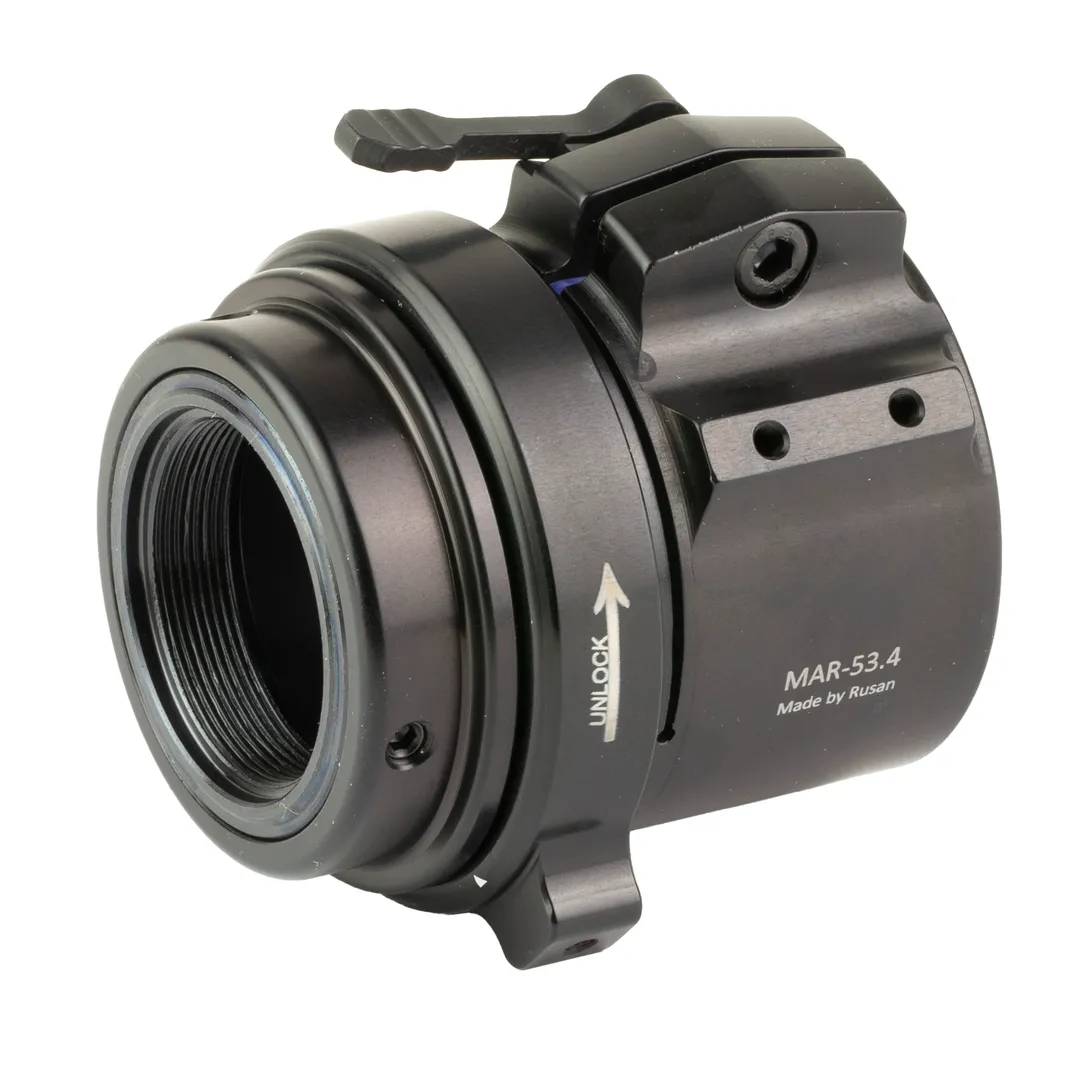 ATN TICO Mount System 44mm Objective 53.4mm Clamp Matte Black Scope Accessory