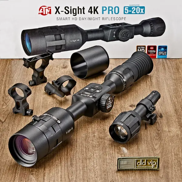 ATN X-Sight 4K Pro 5-20x Day/Night Riflescope - 1
