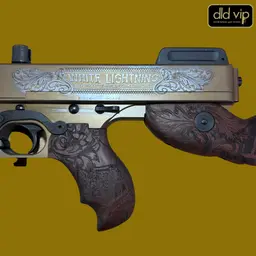 Auto Ordnance Thompson 1927A1 T1 Bootlegger .45ACP Distressed Bronze Cerakote - 4