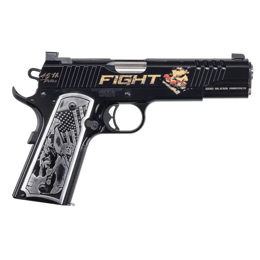 Auto Ordnance 1911 Trump Fight 45ACP Pistol - 1