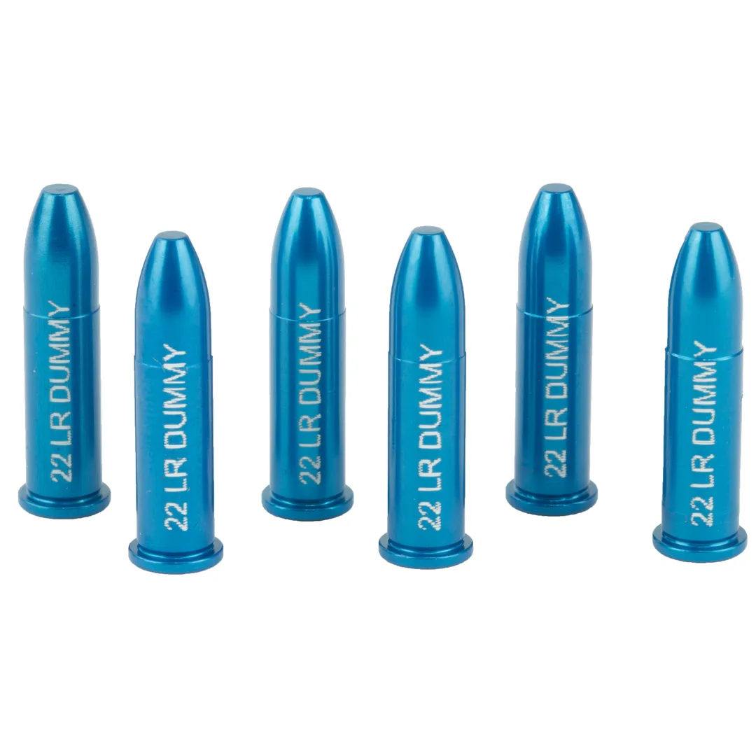 A-Zoom 22LR Dummy Rounds 6 Pack – Safe Training Ammo for Rimfire Firearms