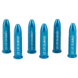 A-Zoom 22LR Dummy Rounds 6 Pack – Safe Training Ammo for Rimfire Firearms - 1