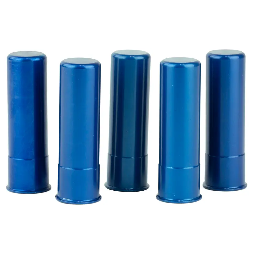 A-Zoom 20 Gauge Snap Caps 5 Pack – Blue Dummy Rounds for Safe Dry Fire Practice - 1