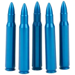 A-Zoom Snap Caps 30-06 Springfield Blue 5 Pack – Durable Dry Fire Training Rounds - 1