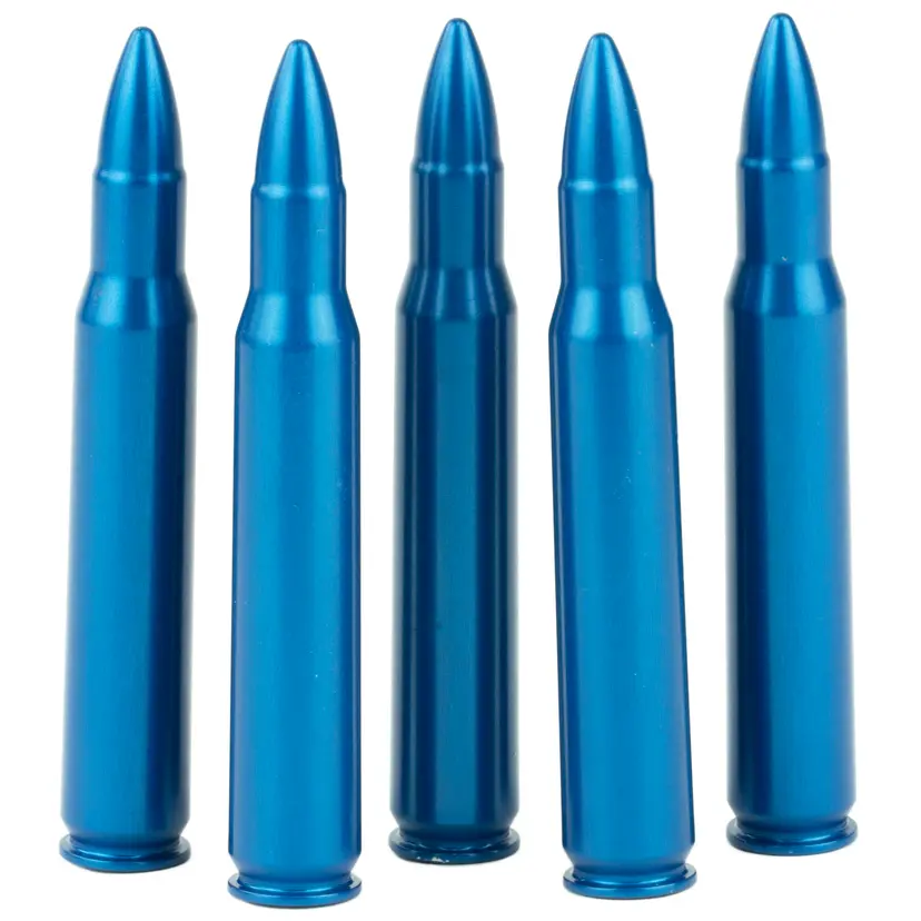 A-Zoom Snap Caps 30-06 Springfield Blue 5 Pack – Durable Dry Fire Training Rounds - 1