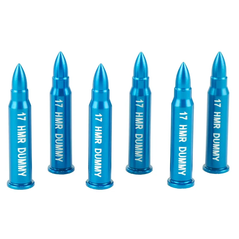 A-Zoom 17 HMR Snap Caps Dummy Rounds 6 Pack – Safety Training & Dry Fire Practice - 1