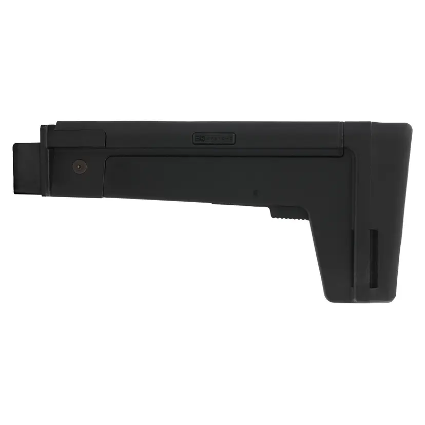 B5 Systems AK Fixed Stock Black – Fits AKM Pattern Stamped Receivers, Matte Finish - 1