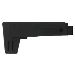 B5 Systems AK Fixed Stock Black – Fits AKM Pattern Stamped Receivers, Matte Finish - 3