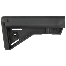 B5 Systems Bravo Fixed Mil-Spec Stock Black – Durable AR-15 Rifle Upgrade - 2