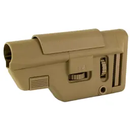 B5 Systems Collapsible Precision Stock Long Cheek Riser Coyote Brown - 3