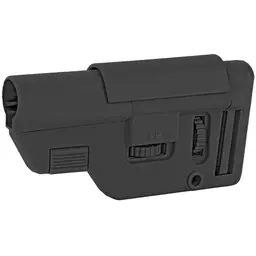 B5 Systems Collapsible Precision Stock Black Medium with Cheek Riser - 1