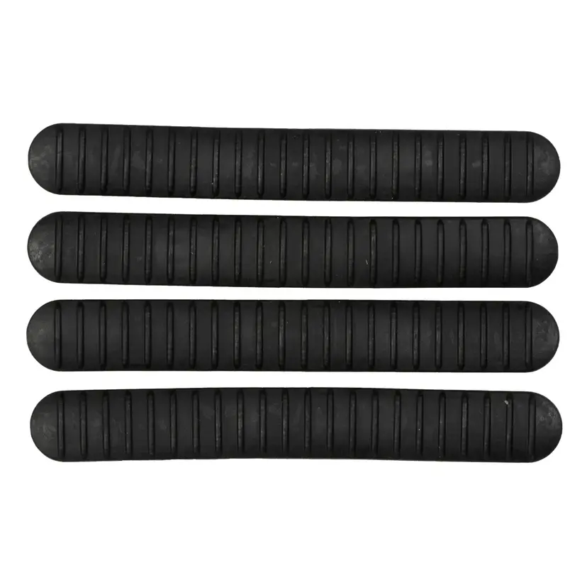 B5 Systems M-LOK Rail Covers 4 Pack Matte Black – Fits M-LOK Rails - 1