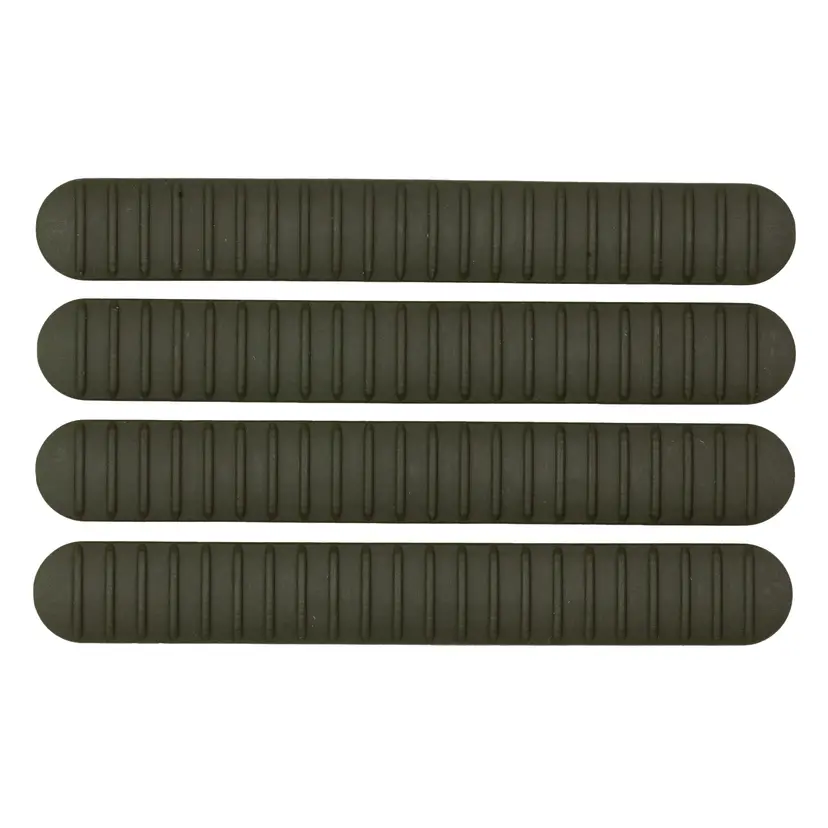 B5 Systems M-LOK Rail Covers 4 Pack Matte Olive Drab Green – Fits M-LOK Rails - 1