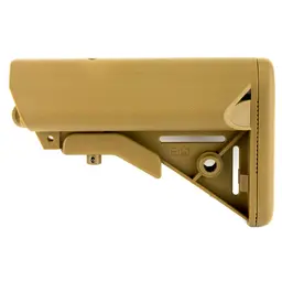 B5 Systems SOPMOD Mil-Spec Stock with Quick Detach Mount – Coyote Brown - 1