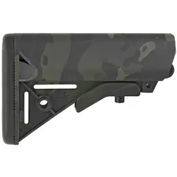 B5 Systems SOPMOD Mil-Spec Stock MultiCam Black with QD Mount – Enhanced Strength Rifle Buttstock - 2