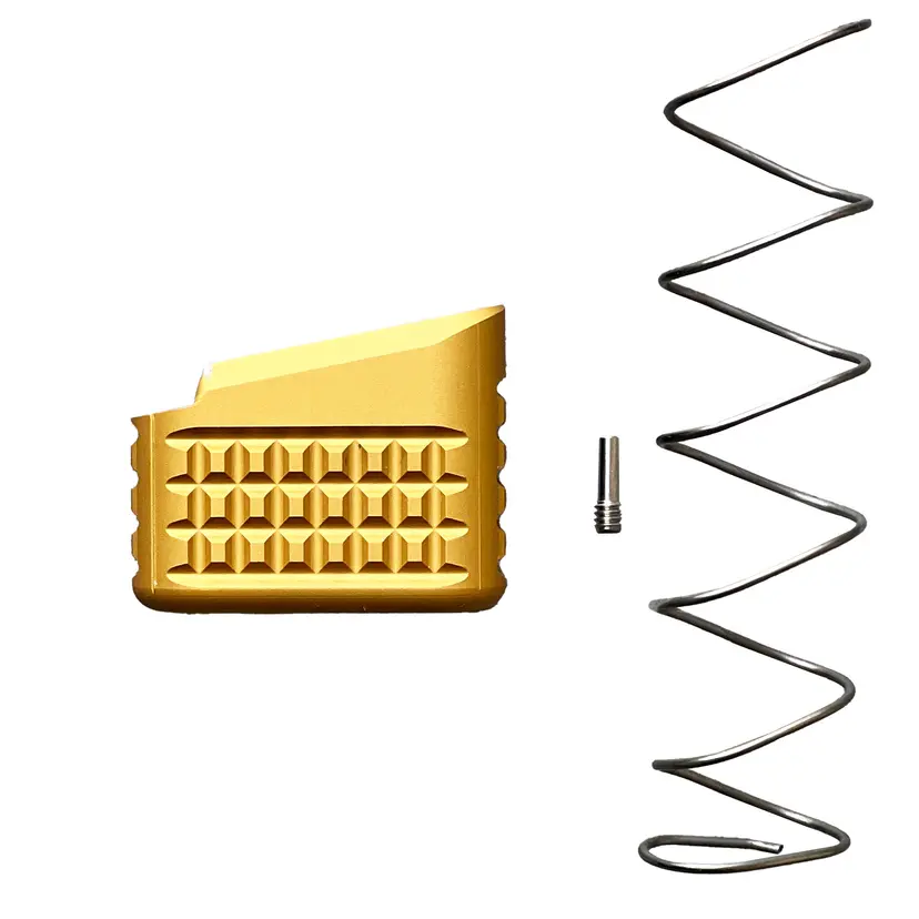 Backup Tactical Mag Extension +5 FDE for Glock 17/19/22/23 with Extra Power Spring - 1