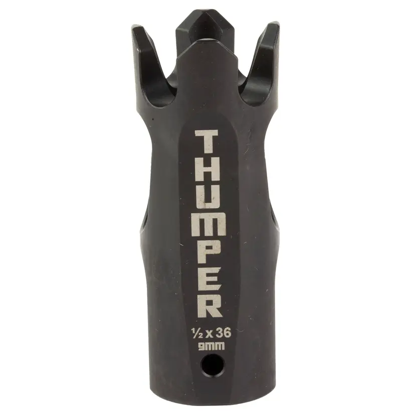 Battle Arms Development THMPR 9MM Compensator Black Nitride 1/2x36 Thread - 1