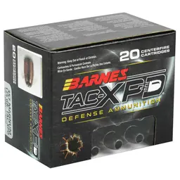 Barnes TAC-XPD 357 Magnum 125 Grain Lead-Free Hollow Point Ammo, 20 Rounds, California Certified - 2