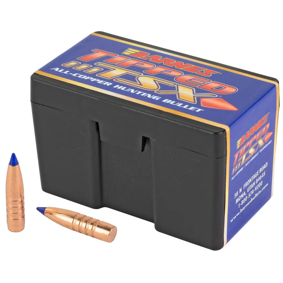 Barnes TTSX .284 140gr BT Bullets 50ct – 7mm Ballistic Tip Boat Tail, Nonlead, California Certified