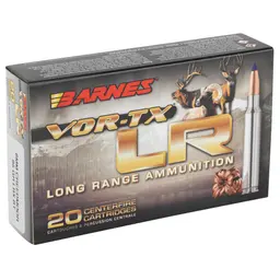 Barnes VOR-TX 6MM Creedmoor 95GR LRX BT Long Range Ammunition – 20 Round Box - 2