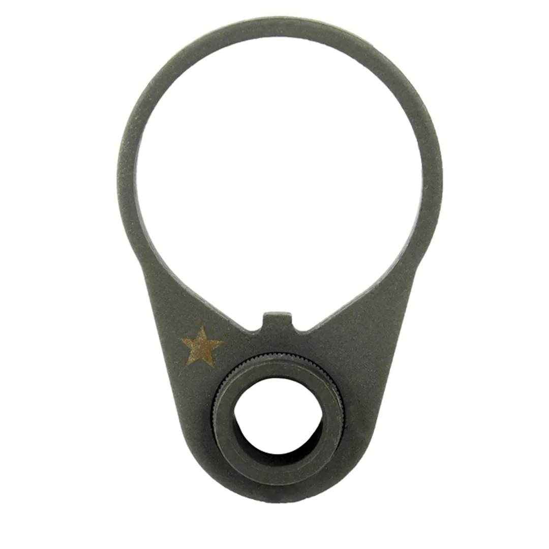 Bravo Company BCM GUNFIGHTER QD End Plate for AR15/M16 – Black Sling Mount