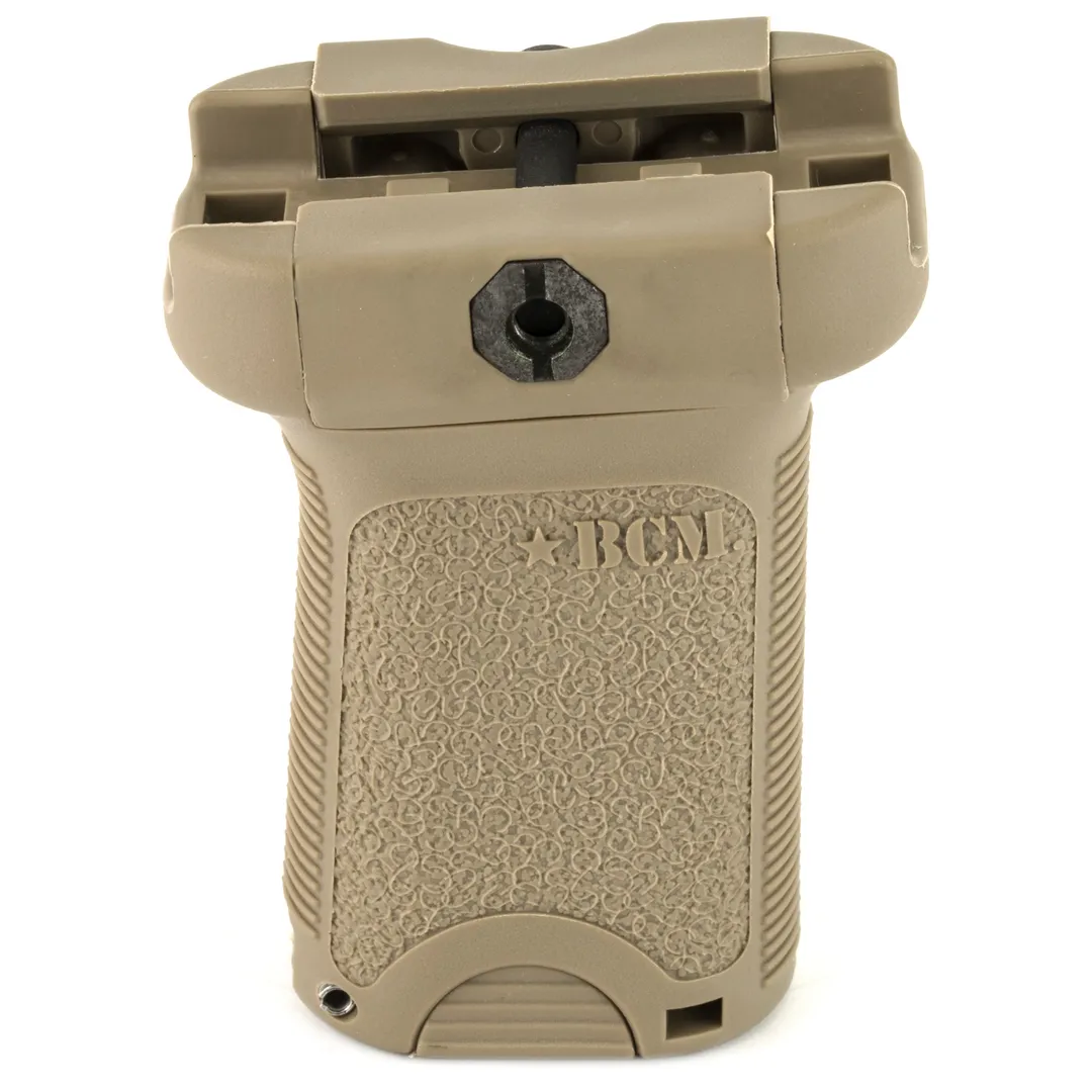 BCM GUNFIGHTER Short Vertical Grip FDE for AR Rifles – Picatinny Mount by Bravo Company