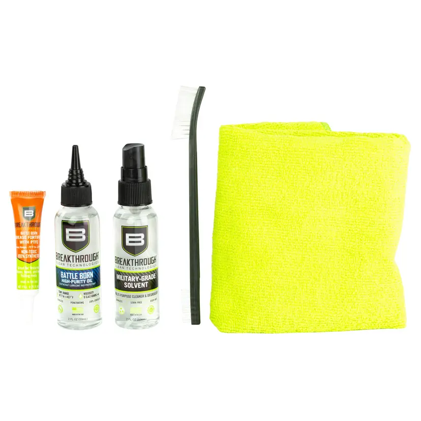 BCT Basic Cleaning Kit – Military-Grade Solvent & High Purity Oil 2oz, Breakthrough Clean Technologies - 1