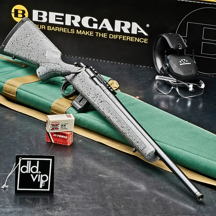 Bergara BMR .22LR 18" BLK Cerakote - 1
