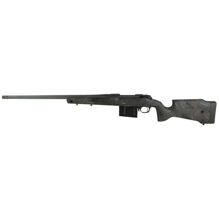 Bergara Crest 7MM PRC Bolt Action Rifle 22" Barrel Sniper Gray Carbon Fiber Stock 5rd - 1
