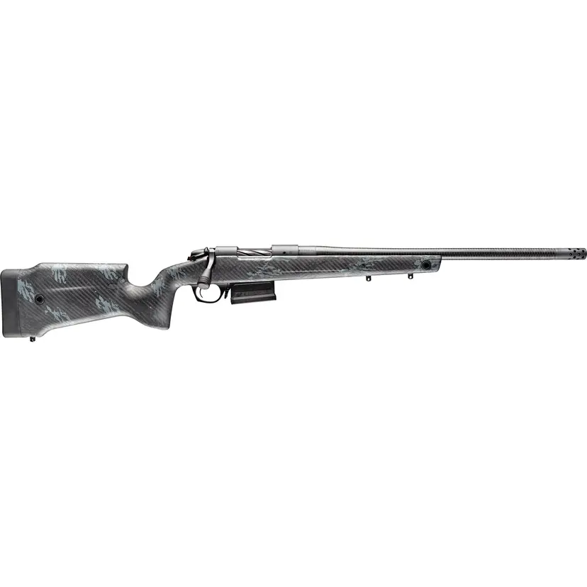 Bergara Crest Carbon 7MM PRC Bolt Action Rifle 22" Carbon Fiber Barrel, 5rd, Cerakote Sniper Gray - 1