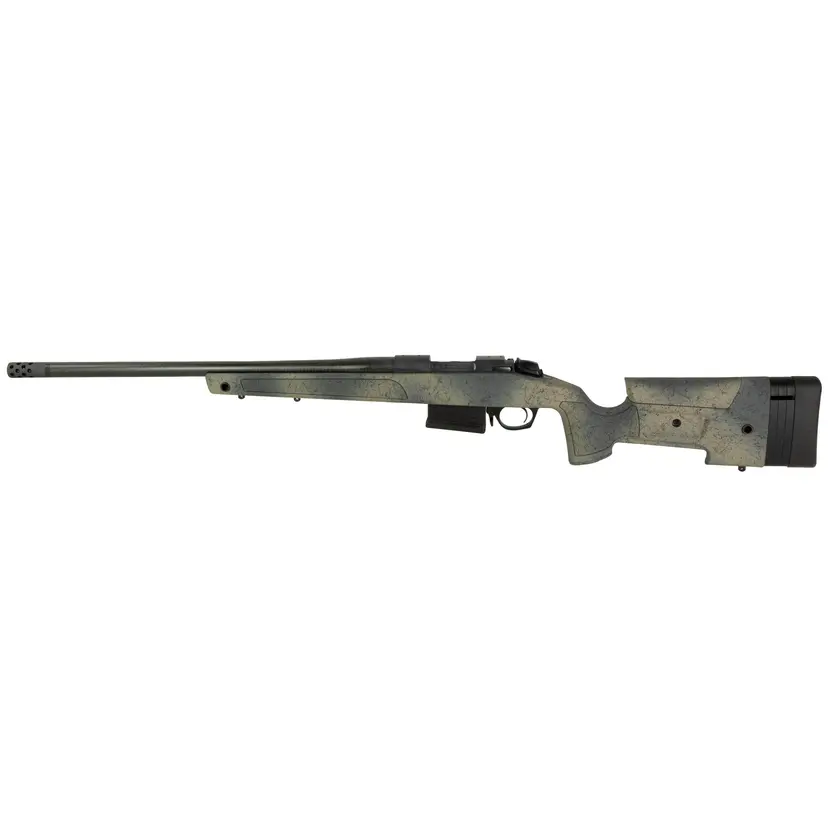 Bergara B-14 HMR Carbon Wilderness 308 Win Bolt Action Rifle, 20" Carbon Barrel, Cerakote, 5+1, AICS Magazine - 1
