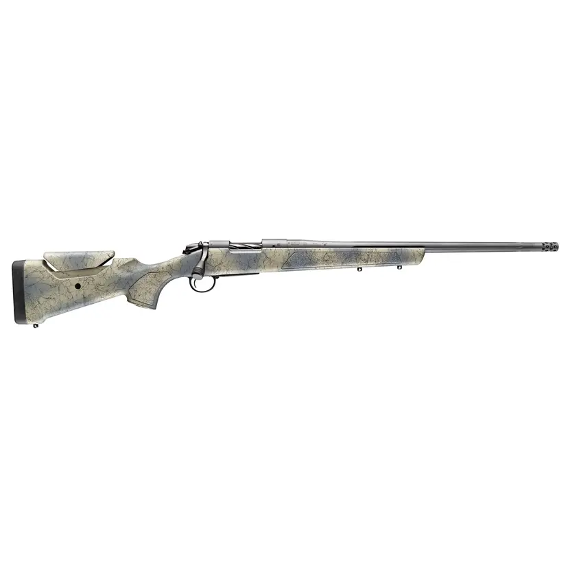 Bergara Sierra Wilderness 6MM Creedmoor Bolt Action Rifle 20" Fluted Barrel Camo Stock - 1