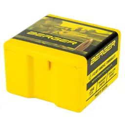 Berger .224 55 Grain FB Target Bullets 100ct – 22 Caliber Flat Base Hollow Point Reloading Supplies - 3