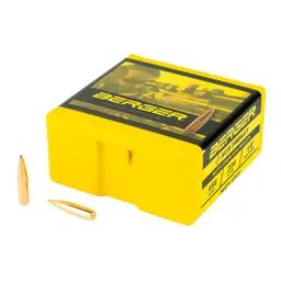 Berger .224 80 Grain VLD Target Bullets – 100 Count, Boat Tail Hollow Point for 22 Caliber Reloading - 1