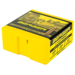 Berger .224 80 Grain VLD Target Bullets – 100 Count, Boat Tail Hollow Point for 22 Caliber Reloading - 3