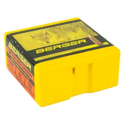 Berger .243 Cal 80 Grain FB Varmint Bullets 100 Count – Flat Base Hollow Point for 6MM/243 Winchester Reloading - 2