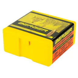 Berger .243 Cal 80 Grain FB Varmint Bullets 100 Count – Flat Base Hollow Point for 6MM/243 Winchester Reloading - 3