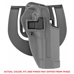 BLACKHAWK SERPA Sportster Holster for Beretta 92/96, Right Hand, Gray, Paddle Platform - 1