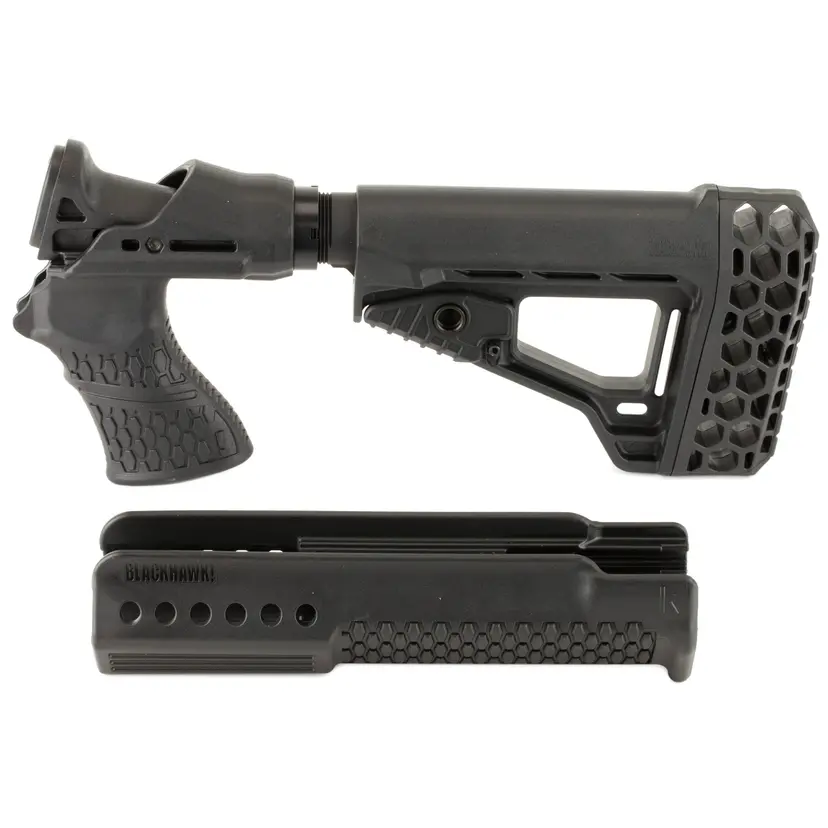 BLACKHAWK Knoxx SpecOps Gen III 6-Position Stock for Remington 870 – Black - 1