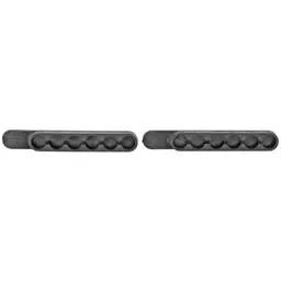 Bianchi Model 585 Speed Strip 12-Pack for .38/.357 Revolvers – Urethane Speedloaders, Black - 1