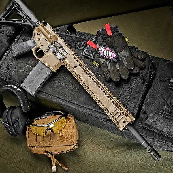 Black Rain Ordnance Billet 15 FDE Cerakote 5.56 w/ Magpul Furniture - 1