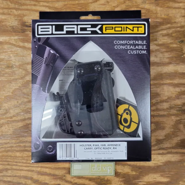 BlackPoint Tactical P365 Appendix IWB RH Optic Cut Holster