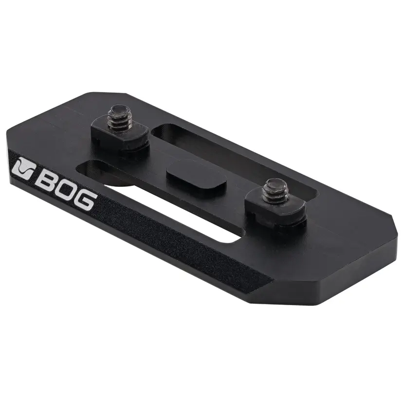 BOG 3" M-LOK to ARCA Tripod Plate – 3" ARCA Swiss Rail Adapter, Matte Black, Universal Tripod Compatibility - 1
