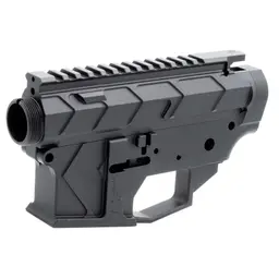 Bootleg Ambi AR-15 Receiver Set Black – Stripped Upper/Lower, 223/5.56, Anodized, Ambidextrous - 2