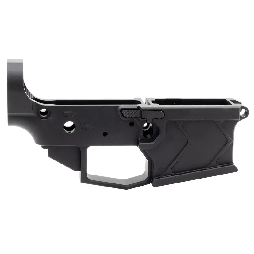 Bootleg Smuggler Ambidextrous Stripped Lower Receiver Black Anodized for AR-15 223/556 Semi-Auto - 1